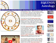 Tablet Screenshot of equinoxastrology.com